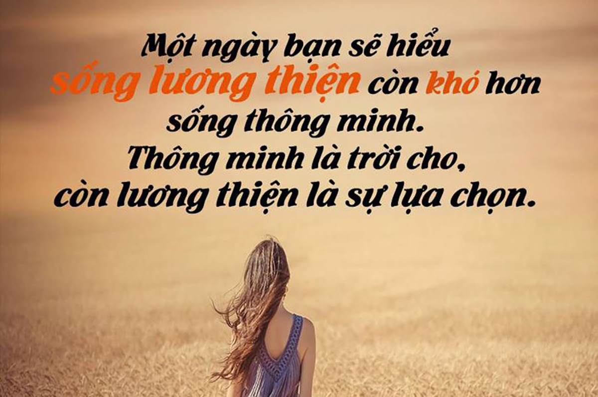 Thiện lương là sự lựa chọn